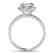 0.75 CTW Certified VS/SI Cushion Diamond Solitaire Halo - 2