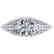 1 CTW Solitaire Certified VS/SI Diamond Ring 18K White