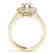 1.55 CTW Certified VS/SI Diamond Solitaire Halo Ring - 2