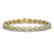 8.28 CTW Opal & Diamond Halo Bracelet 10K Yellow Gold