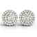 1 CTW Diamond Solitaire VS/SI Certified Halo 14K White - 2