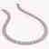 32.64 CTW Cushion Diamond Designer Necklace 18K White - 2