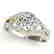 1.5 CTW Certified VS/SI Diamond Solitaire Halo Ring 14K