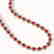 45.93 CTW Ruby & Diamond Halo Necklace 10K Yellow Gold - 2