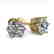 2.0 CTW Certified VS/SI Diamond Stud Art Deco Earrings