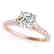 0.77 CTW Certified VS/SI Diamond Solitaire Ring 14K