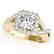 1.65 CTW Certified VS/SI Diamond Solitaire Halo Ring