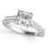 1.3 CTW Certified VS/SI Princess Diamond Solitaire Ring