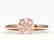 2 CTW Morganite Designer Inspired Solitaire Engagement
