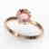 2 CTW Morganite Designer Inspired Solitaire Engagement - 2