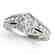 0.65 CTW Certified VS/SI Diamond Solitaire Antique Ring - 2