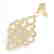2.50 CTW Micro Pave VS/SI Diamond Designer Earrings 14K