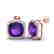 12 CTW Amethyst & Micro Pave Halo VS/SI Diamond - 2