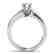 0.61 CTW Certified VS/SI Diamond Solitaire ring 14K - 2