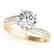 1.15 CTW Certified VS/SI Diamond Bypass Solitaire Ring - 2