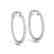4 CTW Diamond VS/SI Certified 38 Mm Hoop Earrings 14K - 2