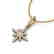 0.38 CTW Micro Pave VS/SI Diamond Necklace 18K Yellow - 2
