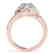 1.9 CTW Certified VS/SI Diamond Solitaire Halo Ring 14K - 2