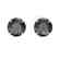 4 CTW Black VS/SI Diamond Designer Inspired Stud