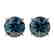 1.97 CTW Certified Intense Blue SI Diamond Solitaire
