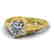 1 CTW Solitaire Certified VS/SI Diamond Ring 18K Yellow - 2