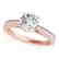0.92 CTW Certified VS/SI Diamond Solitaire Ring 14K