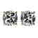 2 CTW Certified VS/SI Quality Cushion Cut Diamond Stud