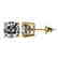 2 CTW Certified VS/SI Quality Cushion Cut Diamond Stud - 2