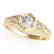 0.4 CTW Certified VS/SI Diamond Solitaire Antique Ring - 2