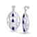 7 CTW Sapphire & Micro Pave VS/SI Diamond Heart - 2