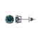 1.08 CTW Certified Intense Blue SI Diamond Solitaire - 2