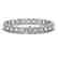 17.28 CTW Emerald Cut Diamond Designer Bracelet 18K - 2
