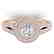 1.15 CTW Certified VS/SI Diamond Art Deco Halo Ring 18K