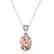 2.75 CTW Morganite Designer Inspired Solitaire Necklace - 2