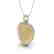 5 CTW Micro Pave Yellow Sapphire Designer Heart - 2