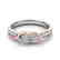 1.25 CTW Certified VS/SI Diamond 2 Stone Ring 14K White