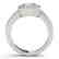 0.8 CTW Certified VS/SI Cushion Diamond Solitaire Halo - 2