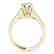 1 CTW Certified VS/SI Diamond Solitaire Ring 14K Yellow - 2