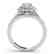1.25 CTW Certified VS/SI Diamond Solitaire Halo Ring - 2