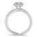 0.65 CTW Certified VS/SI Diamond Solitaire Halo Ring - 2