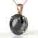 9 CTW Black VS/SI Diamond Designer Solitaire Necklace