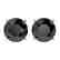 2.60 CTW Fancy Black VS Diamond Solitaire Stud Earrings