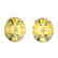 18 CTW Citrine Designer Solitaire Stud Earrings 18K