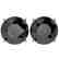 5 CTW Fancy Black VS Diamond Solitaire Stud Earrings