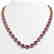 35.13 CTW Amethyst & Diamond Halo Necklace 10K Yellow