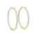 2.75 CTW Diamond VS/SI Certified 37 Mm Hoop Earrings - 2