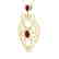 3.50 CTW Ruby & Micro VS/SI Diamond Heart Necklace - 2