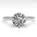 1.51 CTW Certified VS/SI Diamond Ring 14K White Gold
