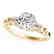 0.7 CTW Certified VS/SI Diamond Solitaire Ring 14K