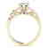 0.7 CTW Certified VS/SI Diamond Solitaire Ring 14K - 2